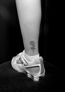 Tattoo Fineline Flower